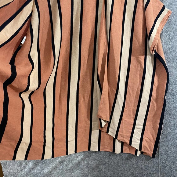 Lovers + Friends Revolve Cardigan XS/Small Striped Oversized Open Longline SS - Picture 5 of 10